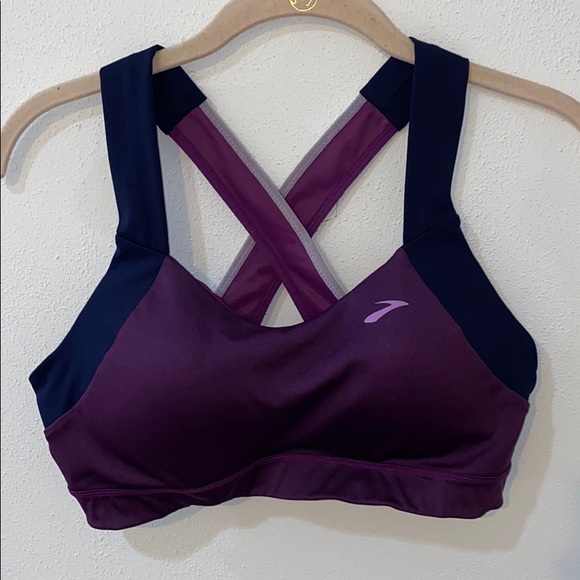 Brooks Other - Brooks - cross back sports bra, gently used